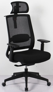 Factory price high back adjustable mesh office chair with wheels