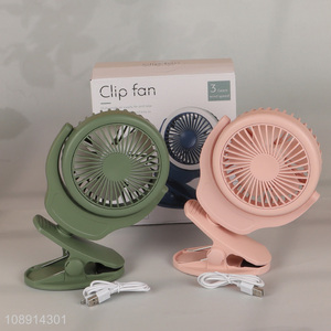 Best selling portable mini office 3gears wind speed clip fan