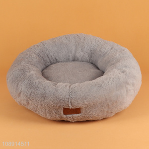 Factory Price Winter Anti-Slip Cozy Fluffy Dog Cat Bed