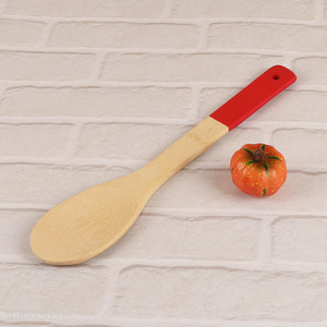 Best selling bamboo kitchen utensils cooking spatula for home