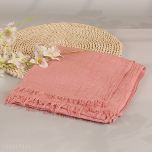 Hot selling pink summer sunscreen women <em>scarf</em> shawl <em>scarf</em>