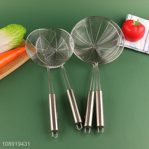 Hot items stainless steel fine mesh strainer for kitchen gadget