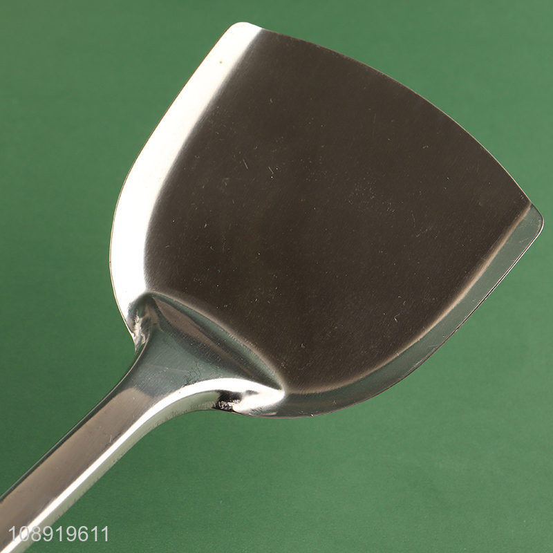 Low price stainless steel non-stick cooking spatula for kitchen utensils