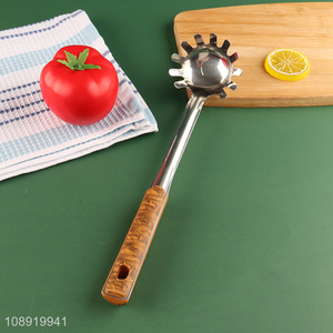 Good price long handle kitchen utensils spaghetti spatula for sale