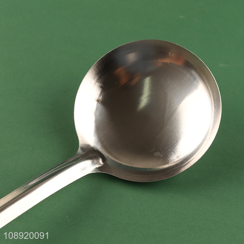 Yiwu market long handle home restaurant soup ladle for sale