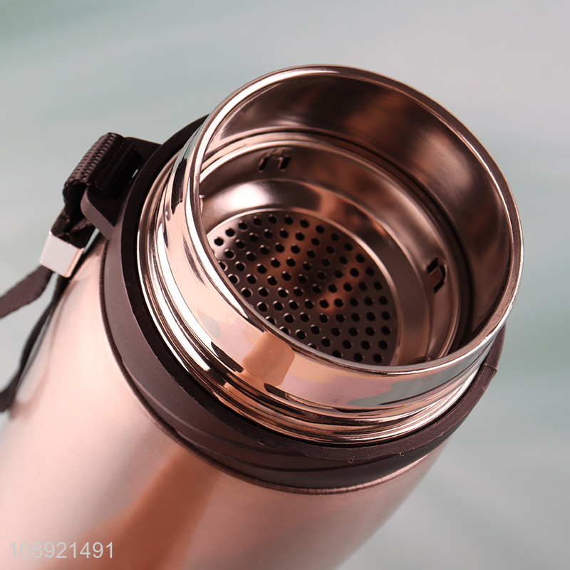 Yiwu market 1100ml stainless steel vacuum cup water bottle