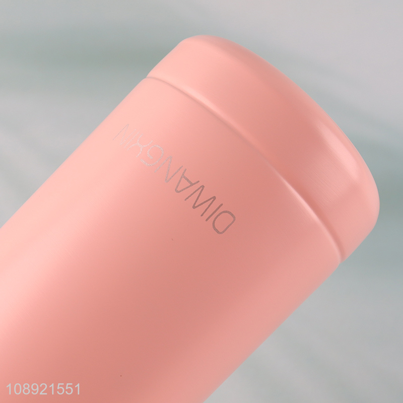 Good quality 430ml stainless steel vacuum cup water bottle for sale