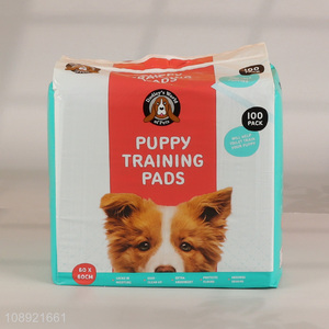 Online wholesale 50 pack ultra absorbent dog puppy training pads