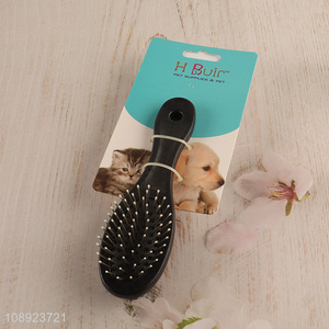 Factory price anti-static pet dog massage hair comb hair brush