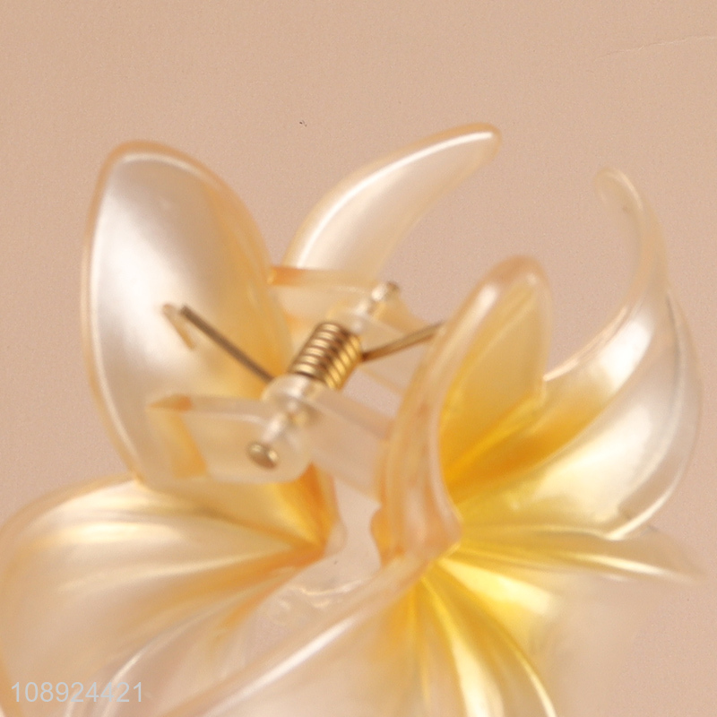 Hot Selling Flower Hair Claw Clips Non-Slip Hair Clips with Strong Hold