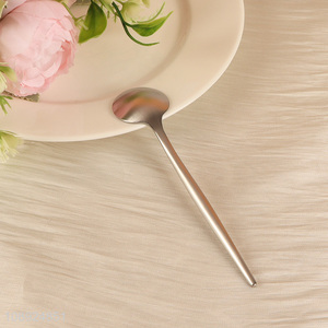 Factory Supply 1PC Stainless Steel Coffee Spoon Stirring Spoon