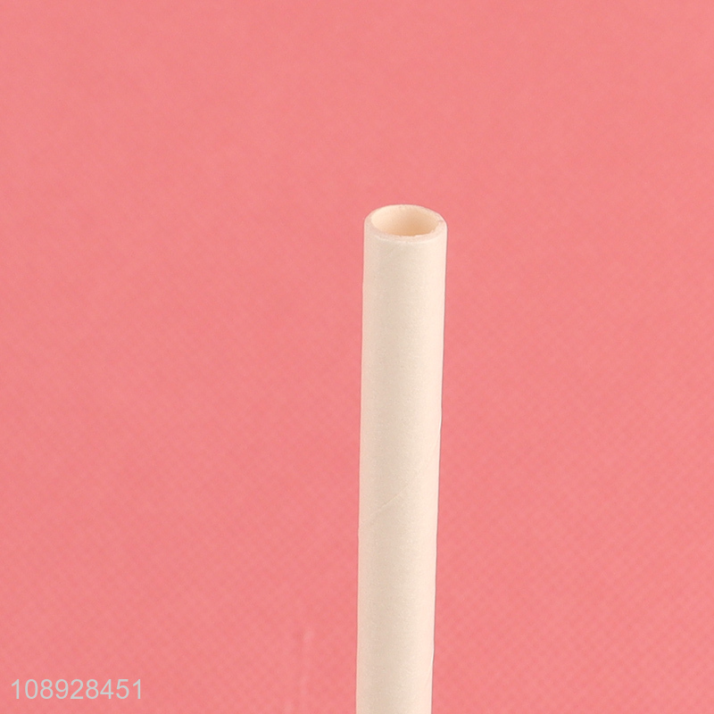 Online Wholesale Biodegradable Paper Straws Disposable Paper Straws