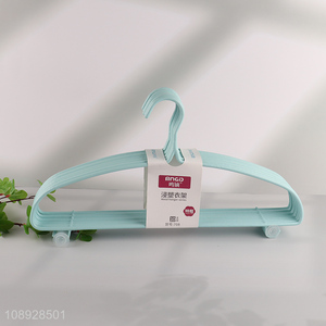 New arrival traceless clothes hanger non-lip clothes hanger for sale