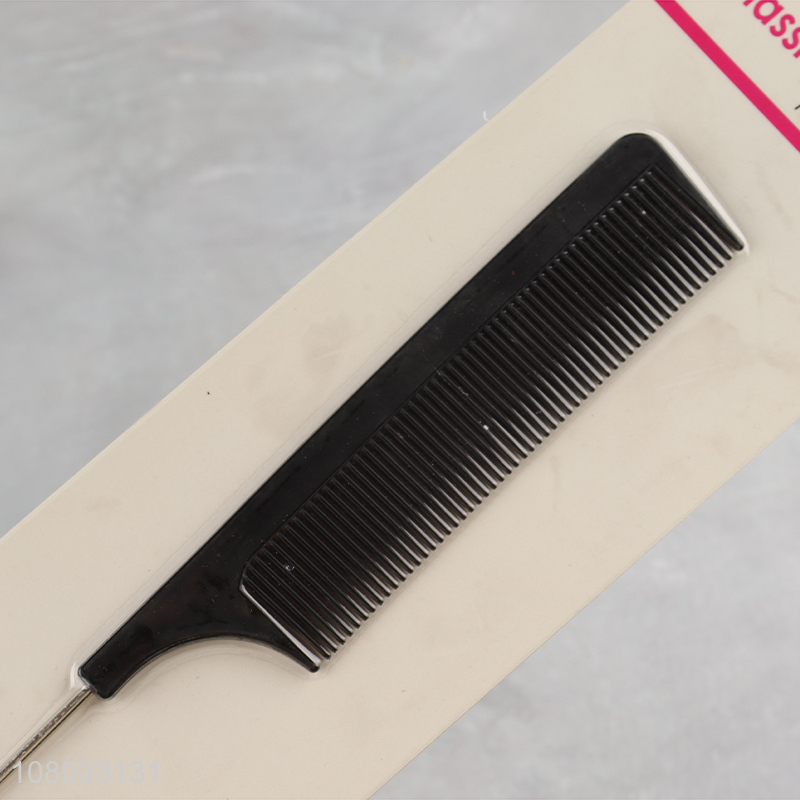 Popular products professional metal tail comb hair comb