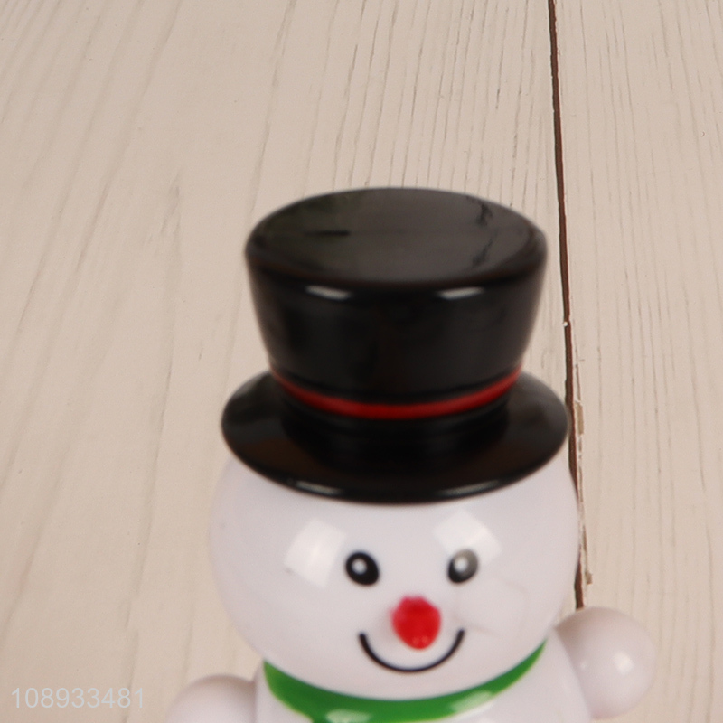 Factory Price Christmas Snowman Solar Powered Dancing Toys Car Ornaments