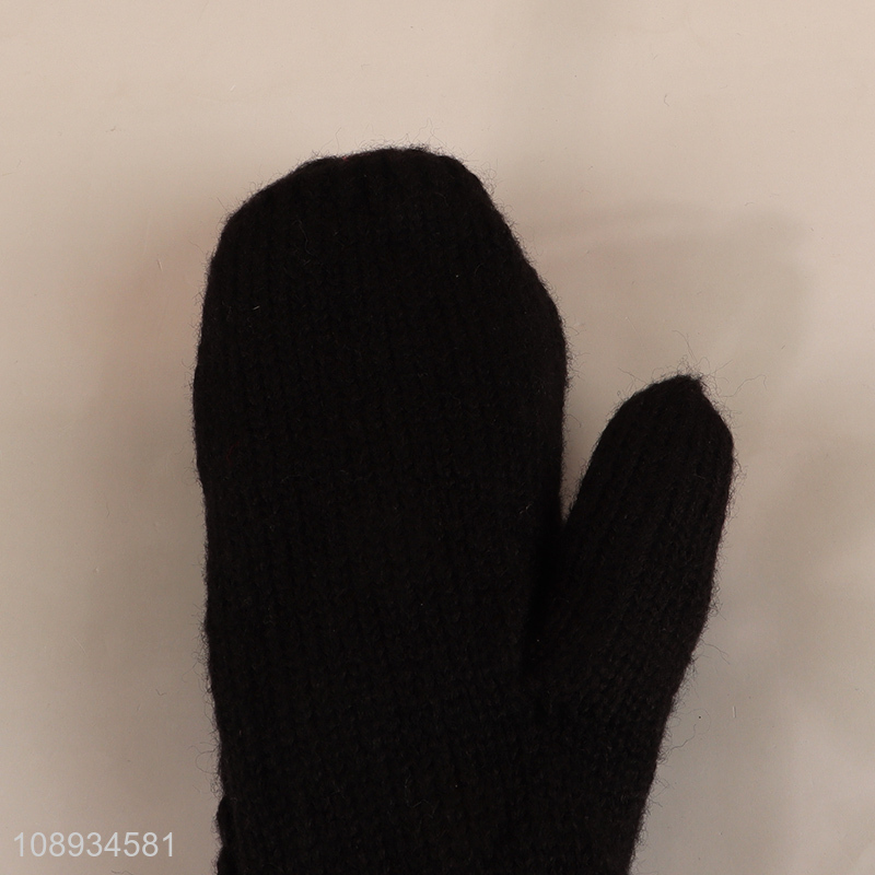 New arrival winter knit gloves comfortable warm gloves for men