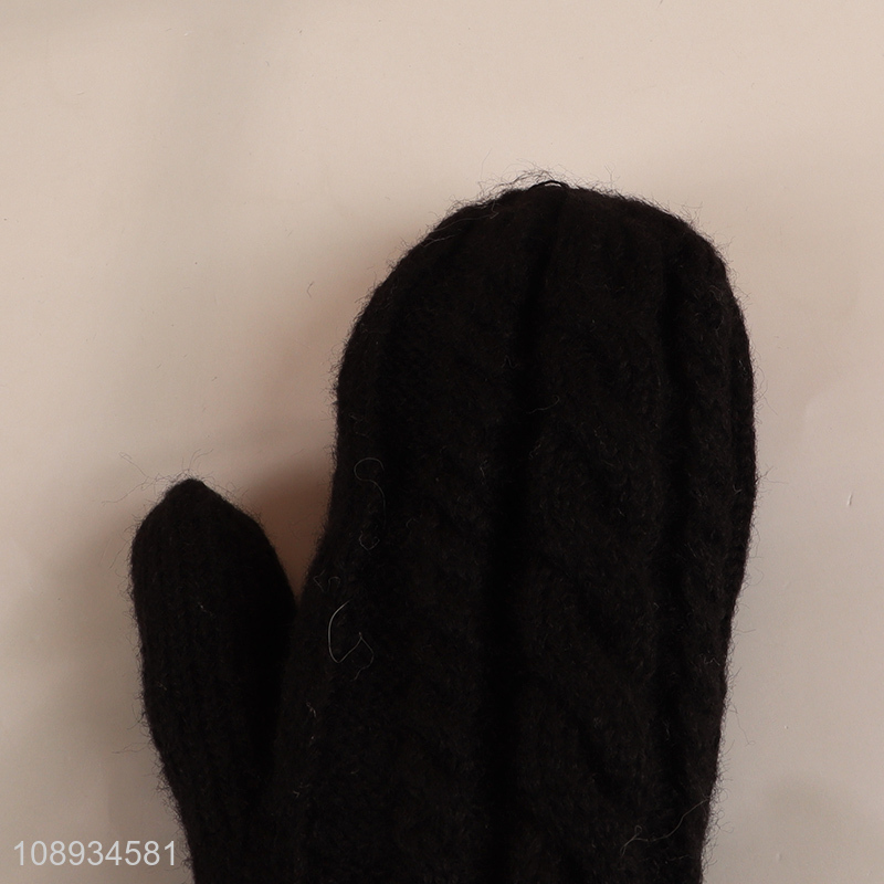 New arrival winter knit gloves comfortable warm gloves for men