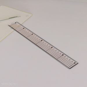 New Arrival Clear Plastic Straight Ruler for Home Office School