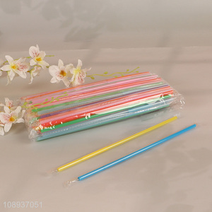 China Imports Disposable Flexible Plastic Straws Bendable Plastic Straws