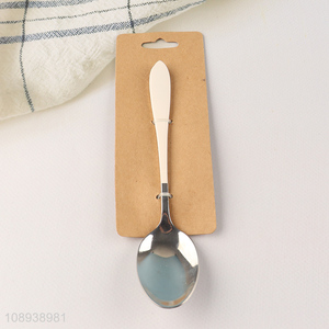 Popular products stainless steel cutlery spoon for home restaurant