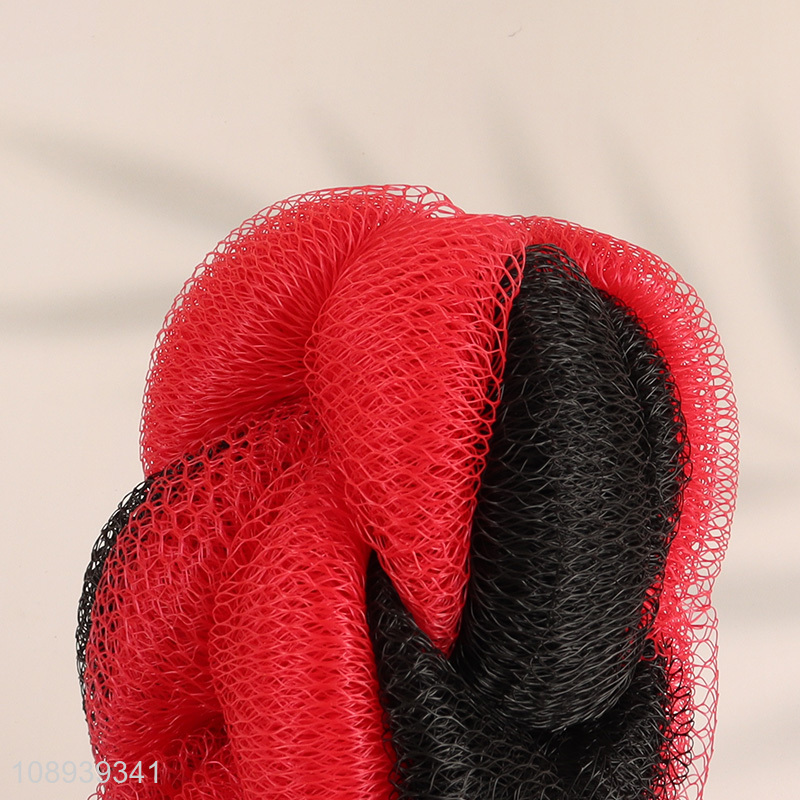 Factory Price Mesh Bath Pouf Shower Scrubber for Deep Cleansing