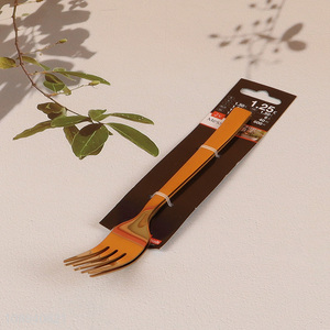 New Product 2PCS Stainless Steel Dinner Forks Metal Dessert Forks