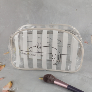 Hot items portable travel clear makeup bag cosmetic bag