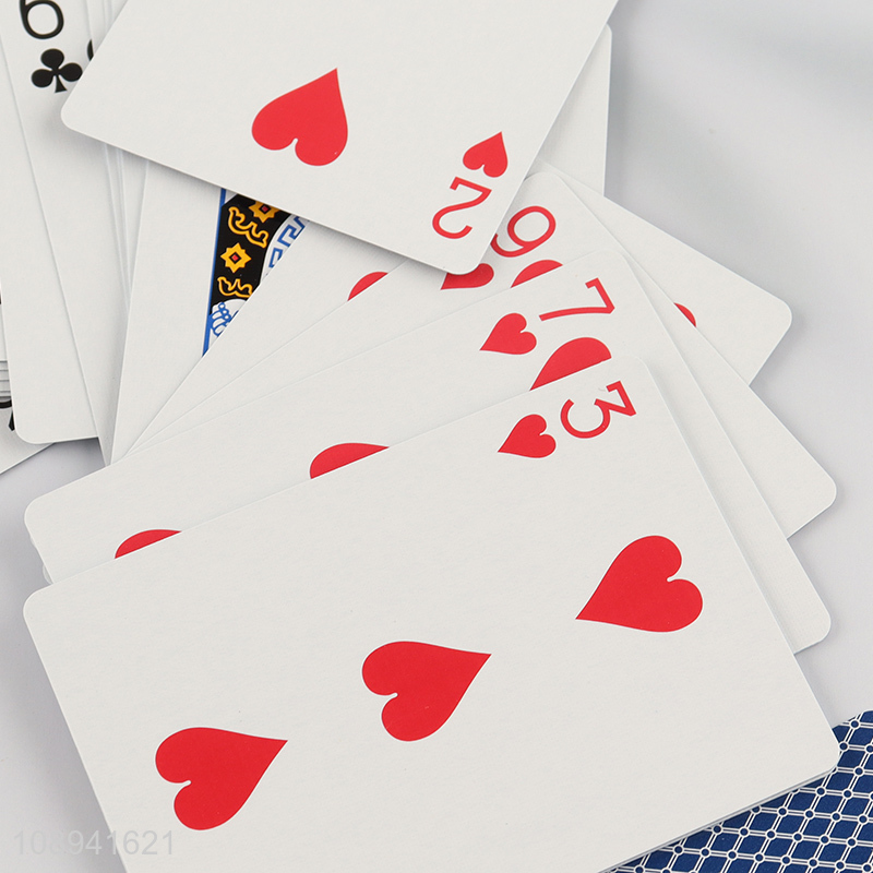 Wholesale printed paper playing poker cards playing cards