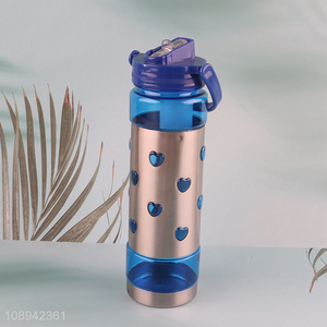 Online Wholesale 700ml Plastic Sports Water Bottle for Outdoor Camping