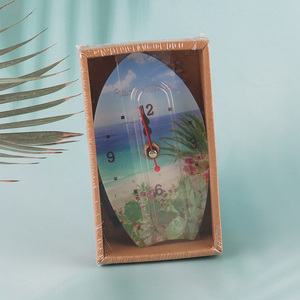 Latest products tabletop decoration desk clock table clock