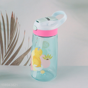 Wholesale 550ml Plastic Sports Water Bottle Sippy Cup for Kids Boys Girls