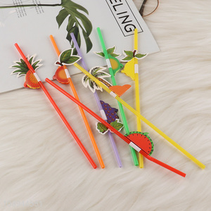 Good Quality 7PCS Corktail Drinking Straws for Juice Milkshake