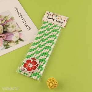 Factory Price Flower Drinking Straws Decorative Party Straws