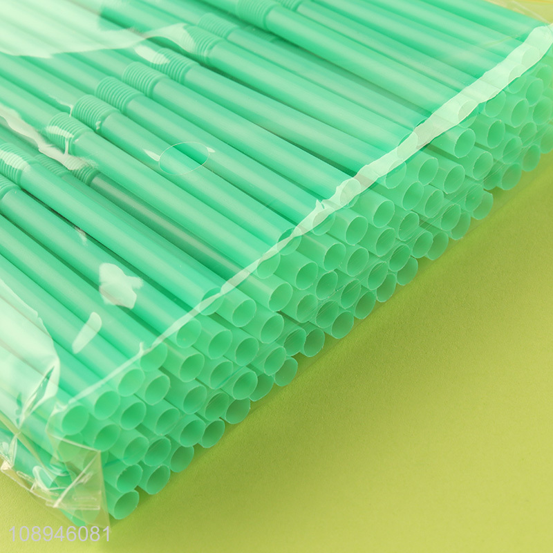 Hot Selling Disposable Plastic Straws Flexible Drinking Straws