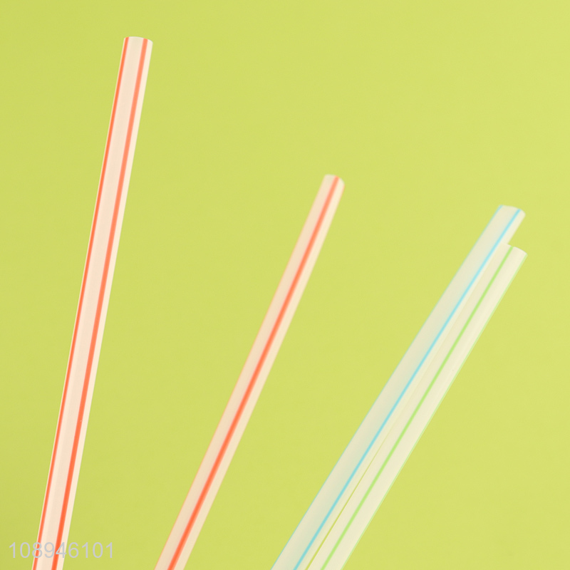 Wholesale Disposable Flexible BPA Free Plastic Drinking Straws