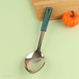 New Arrival Heat Resistant Stainless Steel Rice Paddle Spoon for Serving