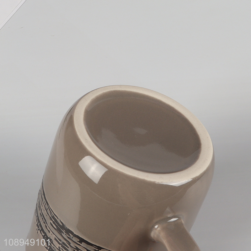 Top products ceramic water cup coffee cup with handle