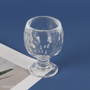 Yiwu market unbreakable glass wine glasses champagne glasses