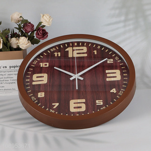 Most popular home decor round wall clock for living room