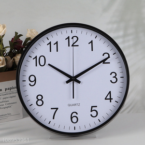 New product round office school decor wall clock for sale