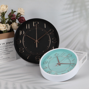 Low price round living room decor wall clock for sale