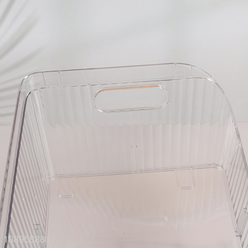 Yiwu market clear desktop storage box for home office