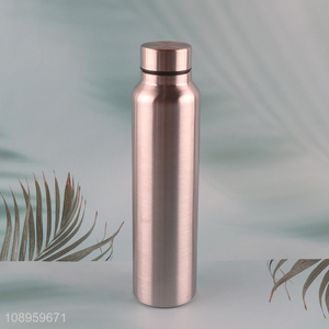 New Product 100ml Single Walled Stainless Steel Water Bottle Travel Water Bottle