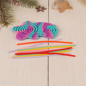 Online wholesale kids sensory activity board fidget toy