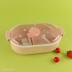 China Imports 750ML BPA Free Plastic Bento Box Lunch Container for Kids