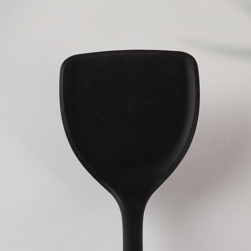 New product silicone non-stick long handle cooking spatula