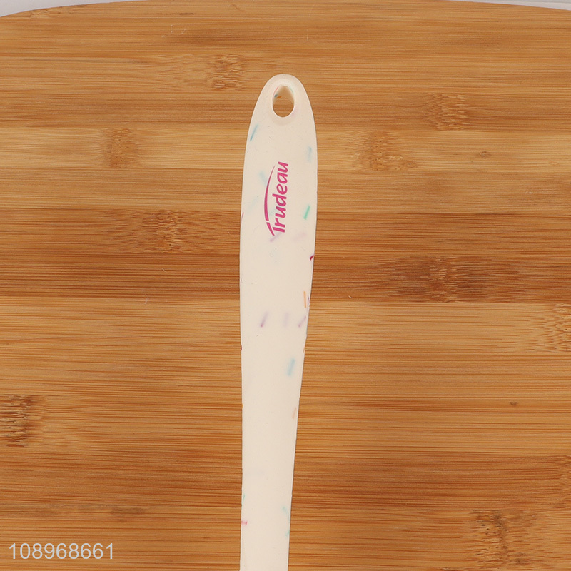 Factory price silicone long handle butter spatula cheese spatula