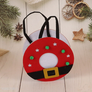 China factory christmas supplies felt bag candy bag