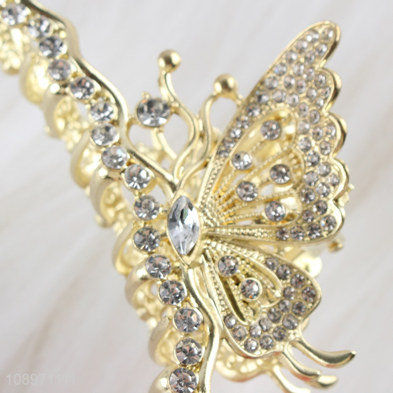 Good Quality Elegant Metal Butterfly Hair Claw Clips Hair Jaw Clips