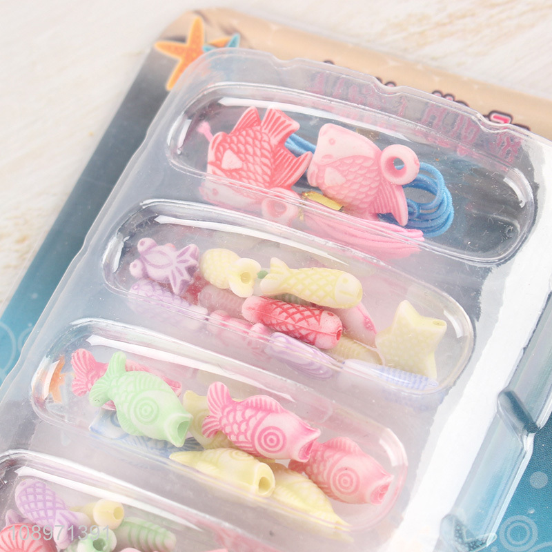 Online Wholesale Cute Fish Beads DIY Jewelry Making Kit for Bracelet